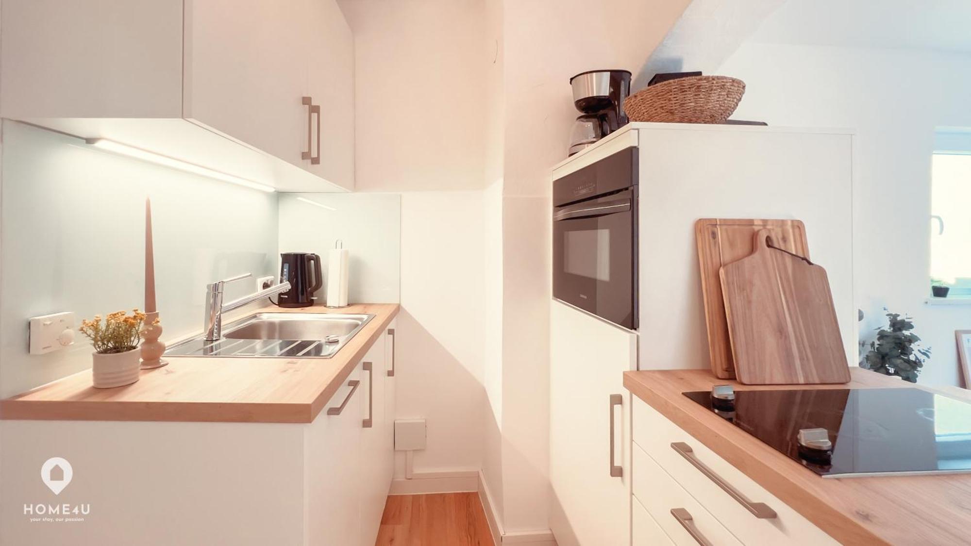Zentrales Turm-Apt Mit Terrasse Amberg Extérieur photo