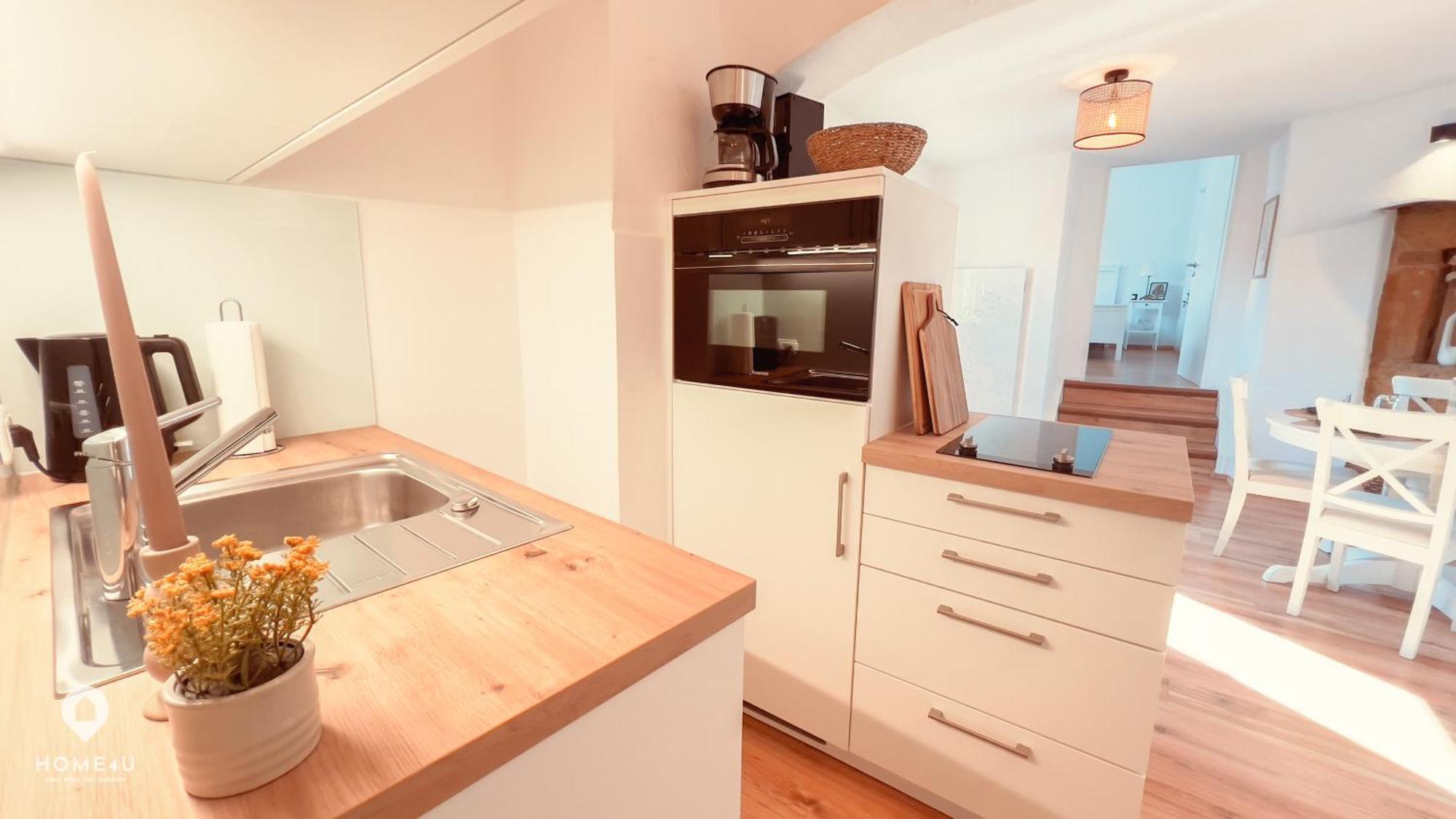 Zentrales Turm-Apt Mit Terrasse Amberg Extérieur photo